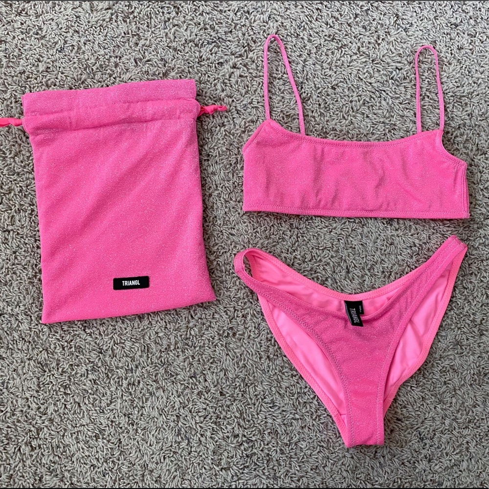 Triangl Pitaya Sparkle Pink Bikini